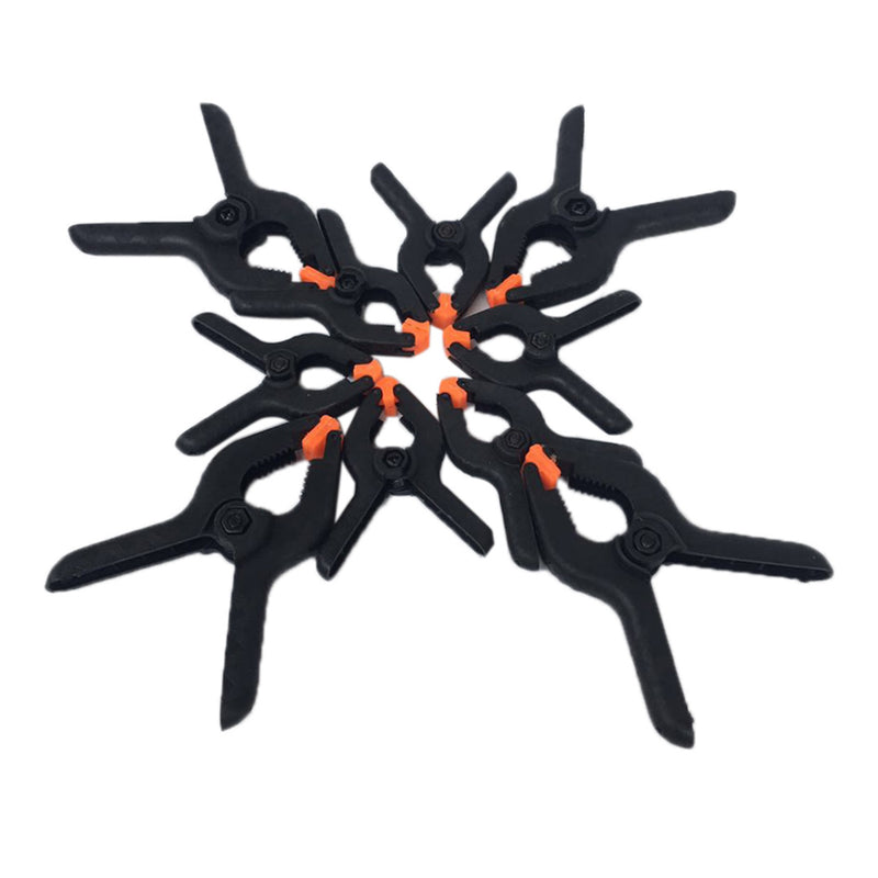 10pcs A-type Clamp Set 2/3 Inch Craft Woodworking Micro Grip Clips Spring Clamps