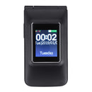 Bakeey A7 2.6 inch 1800mAh FM Radio Flashlight Vibration Loud Speaker Dual SIM Card Flip Feature Phone