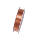 2-1.0mm Craft Beading Wire Red Copper Wire For Bracelet Necklace Jewelry DIY Accessories