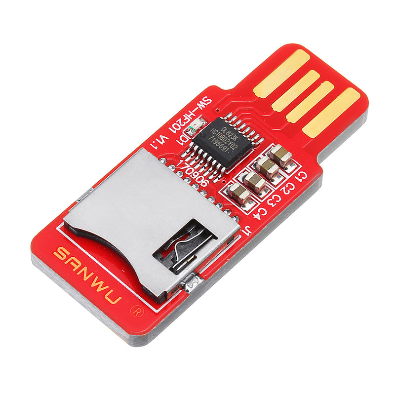SANWU HF201 Readable And Writeable TF Card Reader Micro SD Card / Mobile Phone Memory Card Module