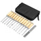 14Pcs Wood Carving Hand Chisel Tools Set Woodworking Professional Gouges Kit