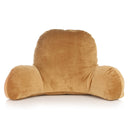Red/Coffee Back Spinal Support Pillow Lounger Bed Rest Arm Stable Backrest Seat Cushion