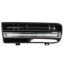 Pair Car Front Lower Bumper Grille Grill LED Daytime Running Driving Fog Lights for VW Golf MK4 1998-2004