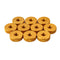10Pcs M5 Manual Knurled Thumb Aluminum Alloy Screw Nut Spacer Flat Washer