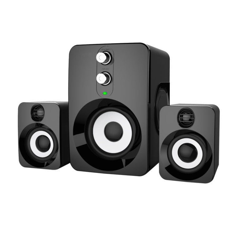 2.1 Stereo Speaker USB 3.5mm Aux Heavy Bass For Mobile Phone Computer Laptop