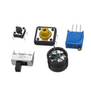 UNO R3 Small Starter Project Kits for Beginner LCD LED Ultrasonic