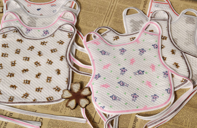 Baby Bib Baby Bib Saliva Towel Waterproof Eating Pocket Stereo Child Large Bamboo Fiber Bib