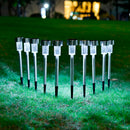 Solar Panel LED Spike Spot Lightt Landscape Garden Yard Path Lawn Outdooors Solar Lamps