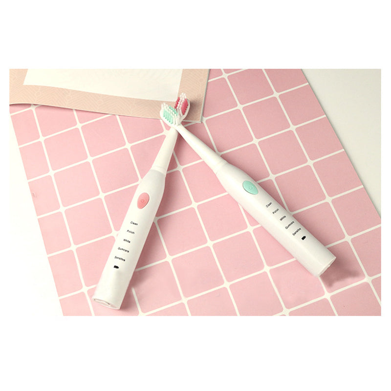 USB Rechargeable Toothbrush 5 Brush Modes Sonic Electric Toothbrush Soft Fursoft IPX7 Waterproof