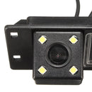 4 LED CCD Car Rear View Camera For Opel Astra H J Corsa Meriva Vectra Zafira Insignia
