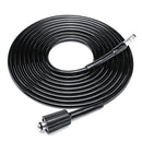 5M High Pressure Washer Hose PVC Steel Wire Replacement Tube For Black and Decker PW1500