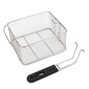 Camping Picnic BBQ Stainless Steel Chip Fish Fat Frying Deep Fryer Net Storage Baskets
