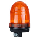 DC12-24V 80LED Roof Rotating Flash Amber Beacon Strobe Tractor Warning Signal Light Lamp