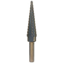 Drillpro 5pcs Hss Cobalt Step Drill Bit Set Multiple Hole 50 Sizes with Aluminum Case