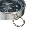 44mm Metal Compass Aluminum Shell With Key Ring Compass