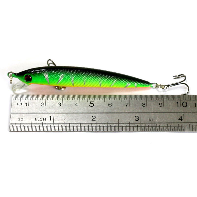 ZANLURE 5pcs/set 8.5cm 6g Minnow Fishing Lure Wobbler Isca Artificial 3D Eye Swim Hard Bait
