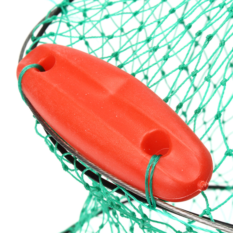 Nylon 3 Floats Floding Fishing Net Crab Fish Minnow Crawfish Shrimp Net