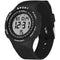 SYNOKE 9616 EL Display Silicone Strap Sport Watch 3ATM Waterproof Alarm Student Digital Watch
