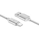 Bakeey USB Type-C 1M Magnetic Nylon Braided Data Charging Cable for Nexus Xiaomi Macbook Letv MEIZU