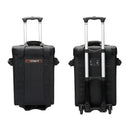 IPRee Folding Small Pull Cart Portable Camping Luggage Trolley Cart Adjustable Shopping Cart