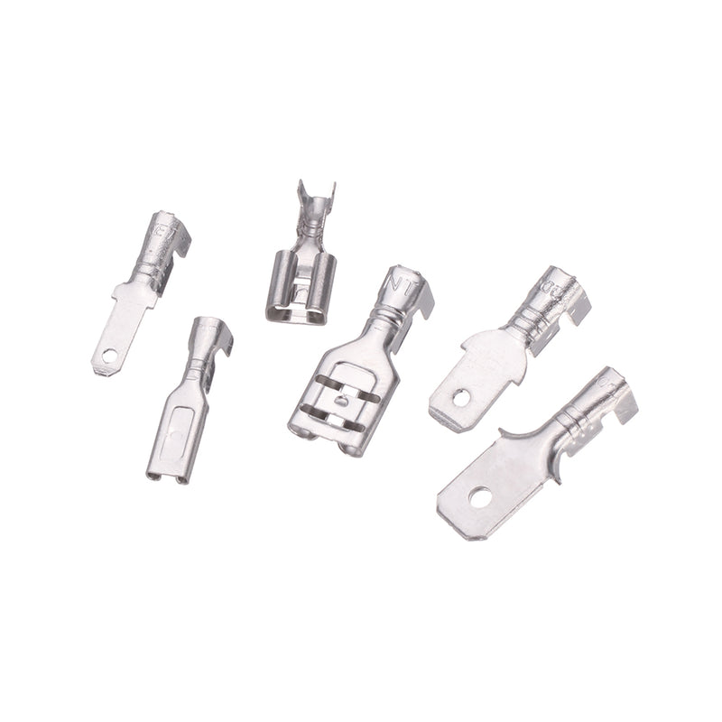 810pcs Insulated Male Female Wire Connector Electrical Wire Crimp Terminal 2.8/4.8/6.3mm Spade Connectors Kit