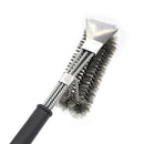 BBQ Grill Brush Scrubber Barbecue Cleaning Tool Stainless Steel Wire Brush Cleaner
