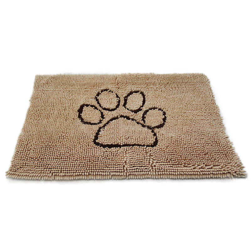 Honana Large Thicken Ultra Soft Chenille Fabric Pet Mat Doormat Floor Rugs Car Floor Mat Carpet