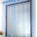 1mx2m Love Heart String Curtains Tassel Drape For Wall Vestibule Door Window Home Decor