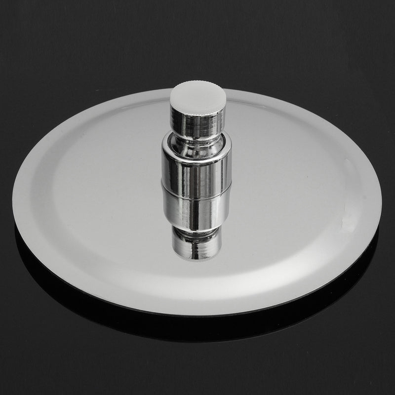 360 6 Inch Round Stainless Steel Ultra Thin Rainfall Shower Head Bathroom Sprayer