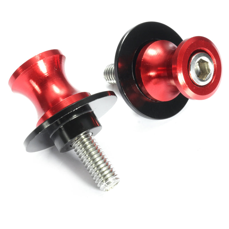 8MM Motorcycle Swing Arm Paddocks Stand Bobbins Sliders Spools For Suzuki