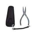 LEO 17/20cm Multifunction Fishing Pliers Hardware Fish Grip Clamp Fishing Tool With Storage Bag