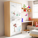 Miico SK7185 Elephant And Rabbit Painting Stickers Children's Room And Kindergarten Decorative Wall Sticker