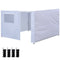 10 x 10'' Enclosure Zipper Side Walls Kit Panels For EZ Up Canopy Gazebo Tent
