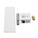 CTC MK8 0.4 mm Extruder Nozzle + PTFE Throat + Heating Block + Insulation Tape Hotend Kit