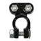 2Pcs Aluminum Positive and Nagative Car Battery Terminal Clamp Clips Connector