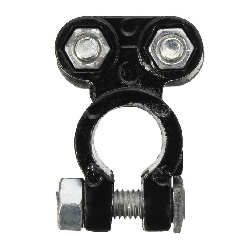 2Pcs Aluminum Positive and Nagative Car Battery Terminal Clamp Clips Connector