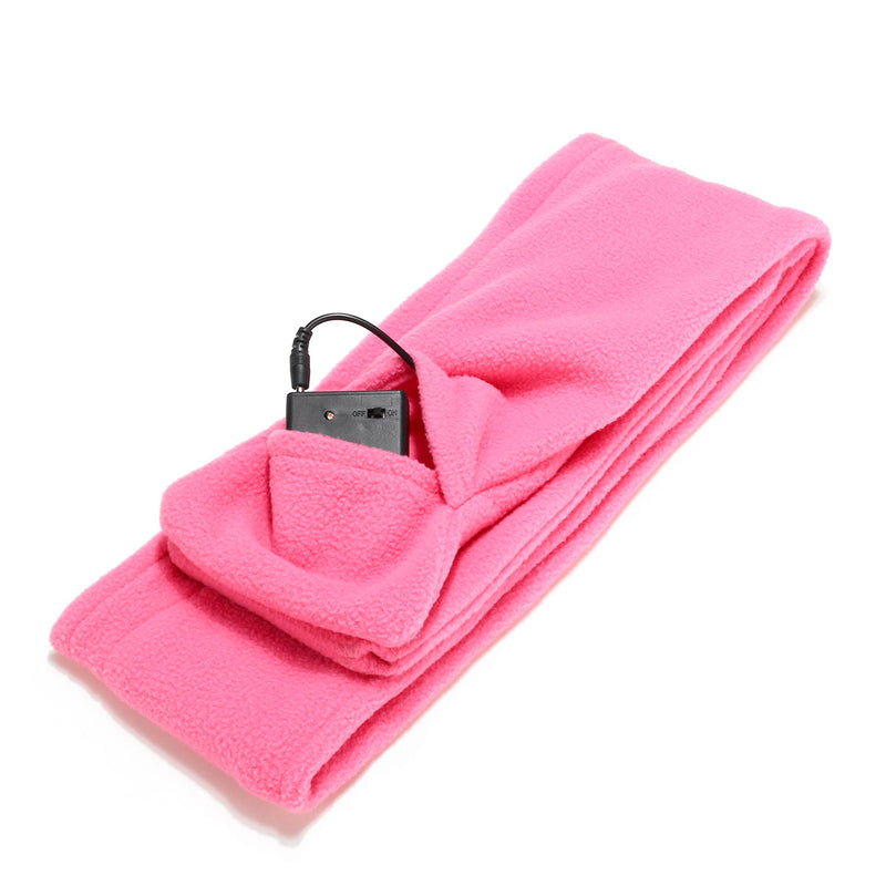 Electric Heating Scarf Battery Operated Winter Warming Cotton Heated Scarf 150CM
