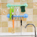 Lock-Type Strong Suction Cups Hook Kitchen Bathroom Wall Towel Racks