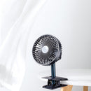 JISULIFE F7B USB Clip Desktop 360 Air Circulation Rotating Fan Low Noise Two Colors