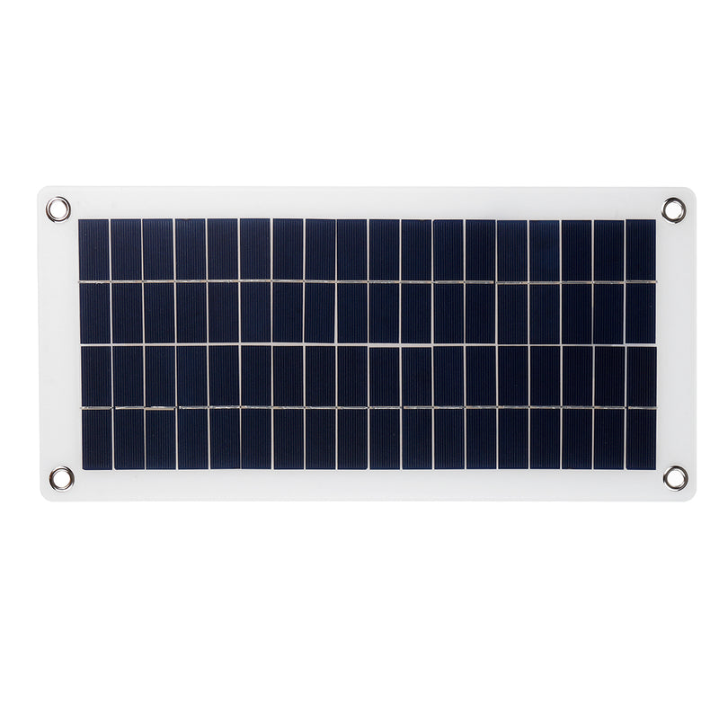 60W 18V High Efficiency Waterproof Solar Panel Charger+Dual USB Vehicle Charger