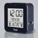 FanJu FJ3533 LCD Digital Alarm Clock Indoor Temperature Dual Alarm Snooze Backlight Function Date Display