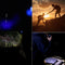 YEUX YD-01 4Colors LED Lights 2Modes USB Rechargeable Zoomable Multifunctional LED Flashlight Outdoor IP34 Waterproof Night Fishing Lamp Fishing Flashlight 18650 Flashlight