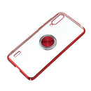Bakeey Plating Transparent Ultra-thin with Finger Ring Holder Shockproof PC Protective Case for Xiaomi Mi9 Mi 9 Lite / Xiaomi Mi CC9