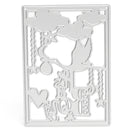 Cloud Heart Metal Scrapbook Photo Album Paper Work DIY Cutting Dies