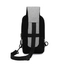 5L USB Anti Theft Crossbody Bag Outdoor Men Shoulder Bag Camping Travel Chest Waist Pack