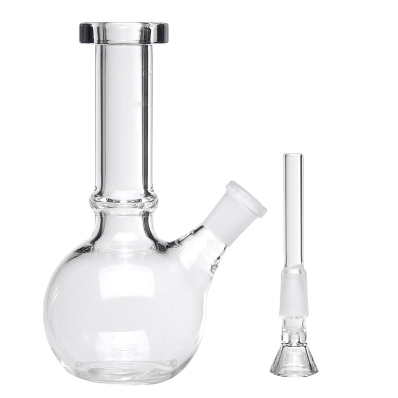 Clear Hoo kah Water Pipe Glass Glassware Smokin Toba cco Bowl Bottle