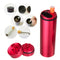 Multi-function Herb Smoke Grinder Dug Tube Storage Room Case Pipe