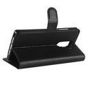 Bakeey Flip Litchi Pattern PU Leather Wallet Card Slot Stand Case For DOOGEE MIX 2