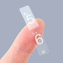 Music Keyboard Piano Stickers for 88/61/51 Key Set Removable Stickers