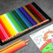 12/24/36/72 Colors Professional Oil Colored Pencils Set Artist Painting Sketching Wood Color Pencil School Art Supplies